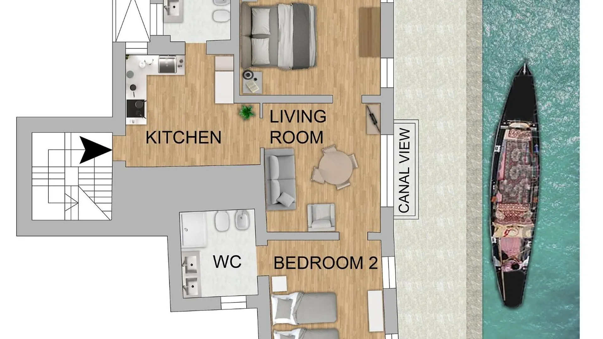 Italian Experience-Riva Degli Schiavoni Boutique Apartment Venice Italy